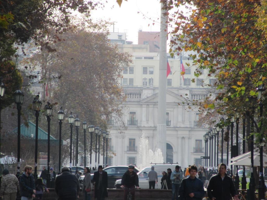 サンティアゴDepartamento Paseo Bulnes Metro La Monedaアパートメント エクステリア 写真